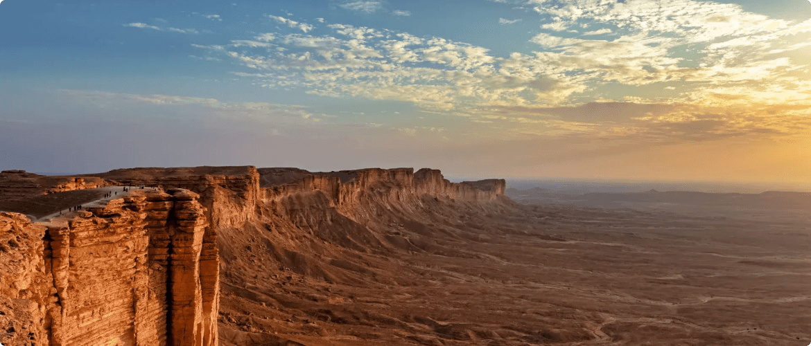 Geological landscape showcasing Saudi Arabia's mineral wealth