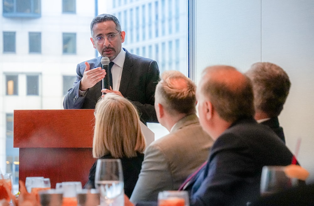 Minister meets US business leaders at World Business Chicago HQ